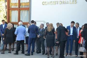 Miles de personas celebran el día de Santa Lucía en Las Tirajanas (Foto Francisco Javier Santana)